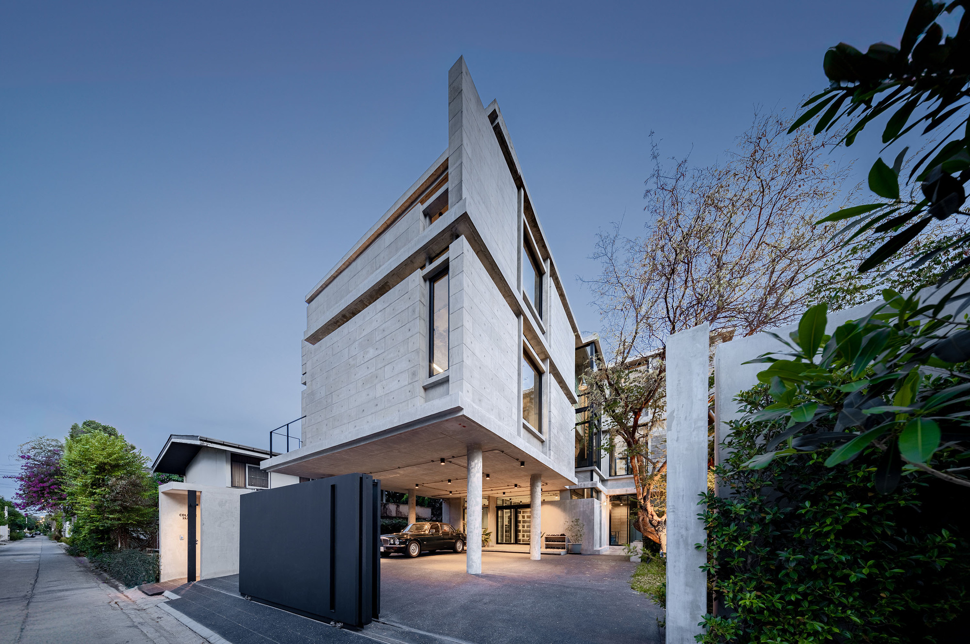 混凝土拼贴办公室丨泰国曼谷丨COLLAGE DESIGN STUDIO-15