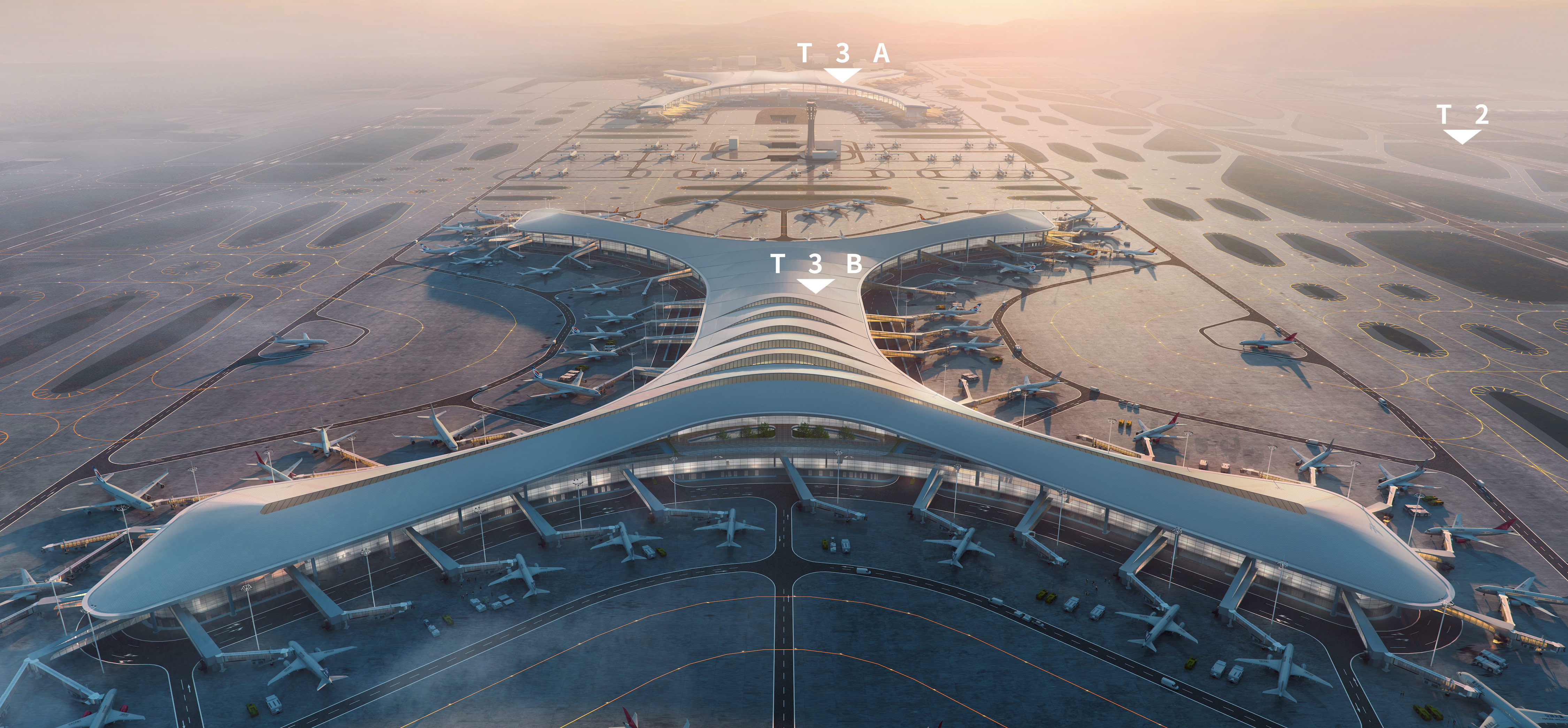 重庆江北国际机场T3B航站楼丨中国重庆-3