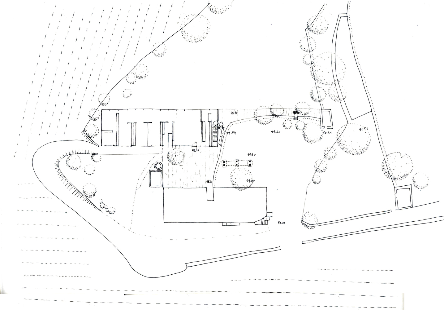 葡萄牙古农场住宅修复与改造-69