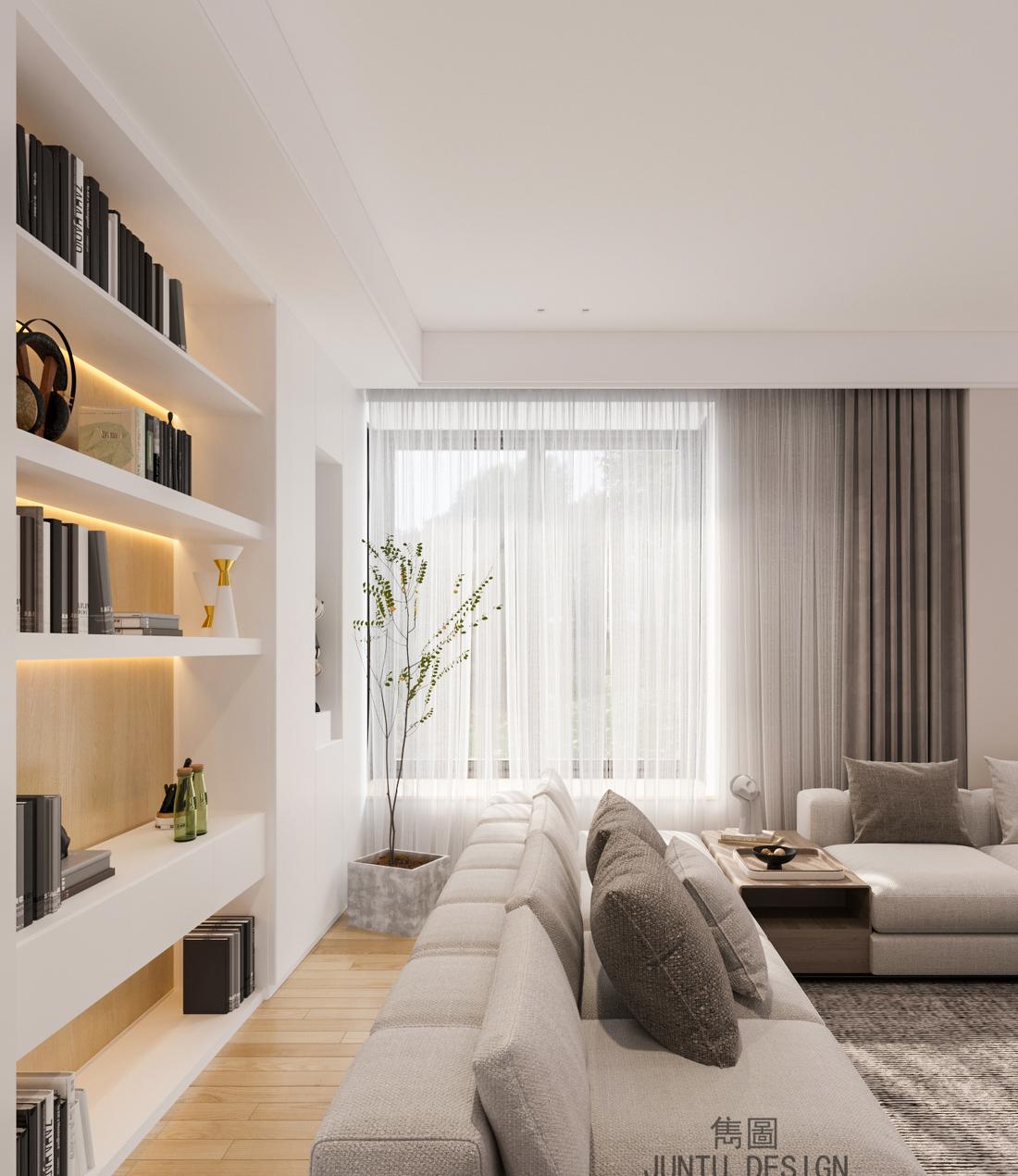 广州番禺区石楼东环路独立屋高级北欧风设计丨中国广州-19