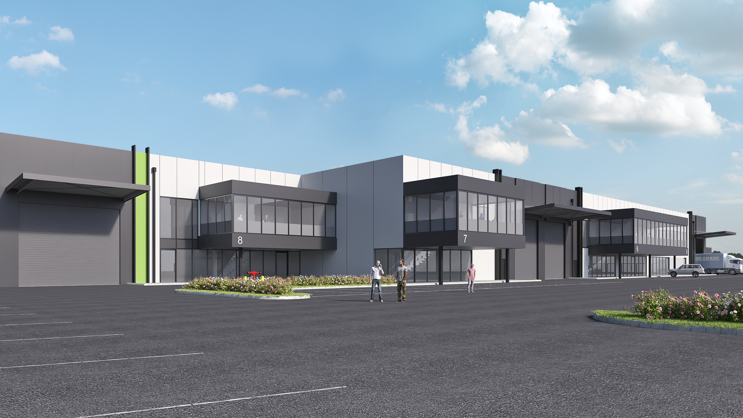 3D 渲染仓库室内可视化设计丨奥地利丨WAREHOUSE CGI-7