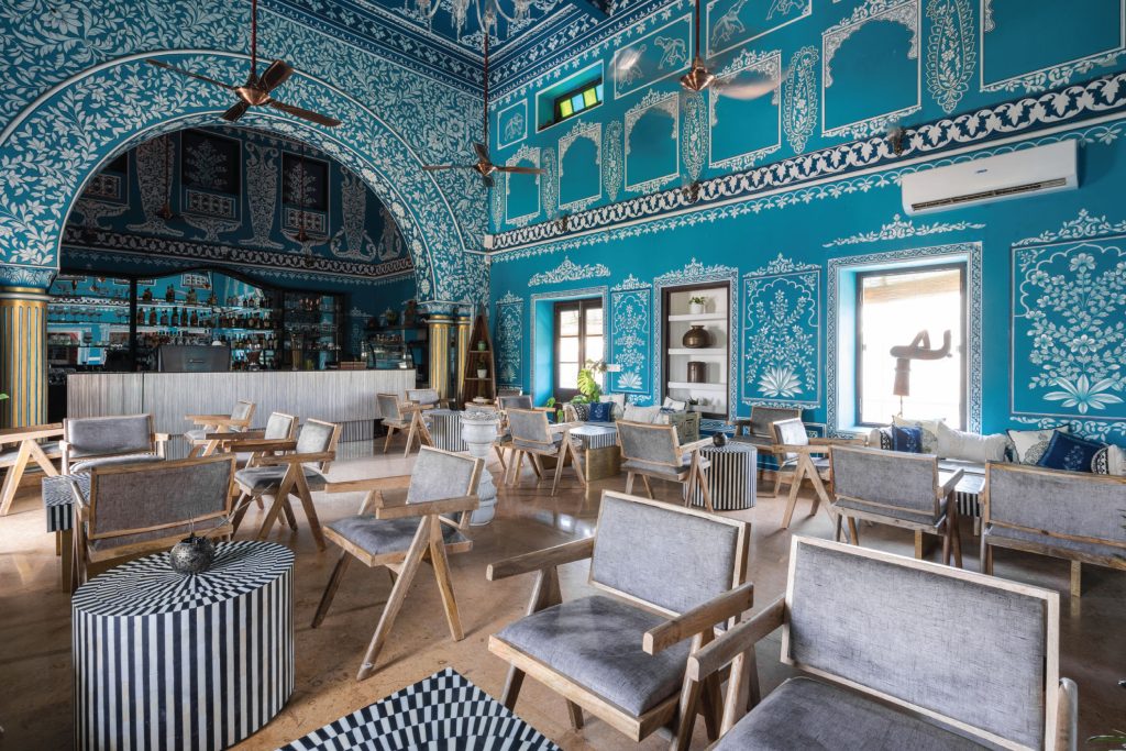 Qalaa咖啡屋和酒吧室内翻新项目丨印度乌代布尔丨Eth Design Studio（创始人Gaurav Mewara）-7