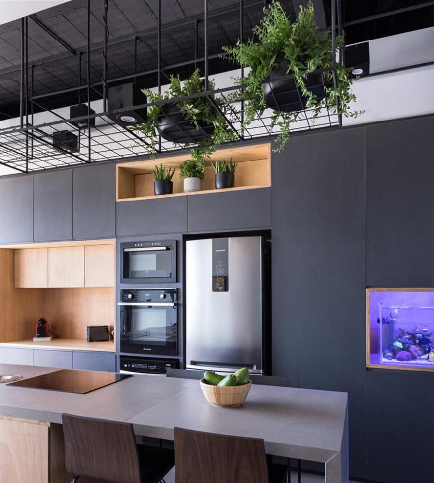 巴西 RS 市住宅室内设计-7