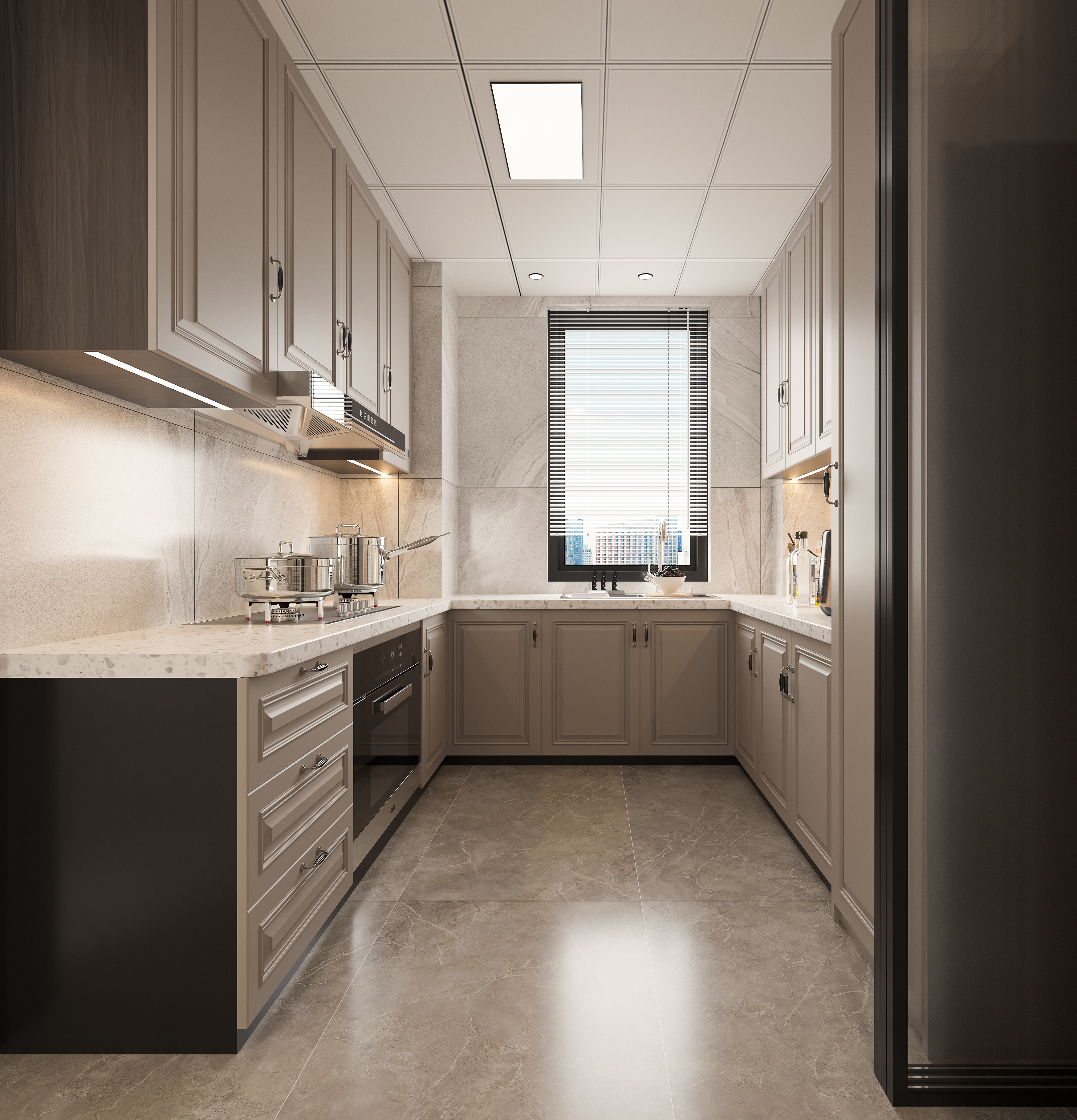 美式轻奢风格效果表现案例-1