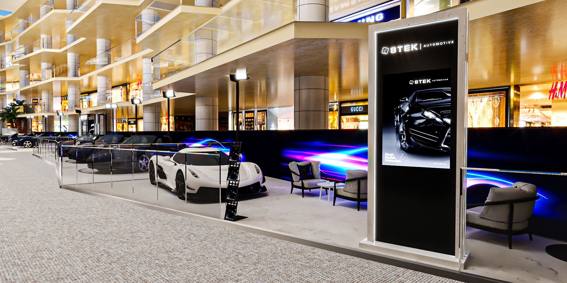LUXURY CAR EXHIBITION EVENT ATRIUM-10
