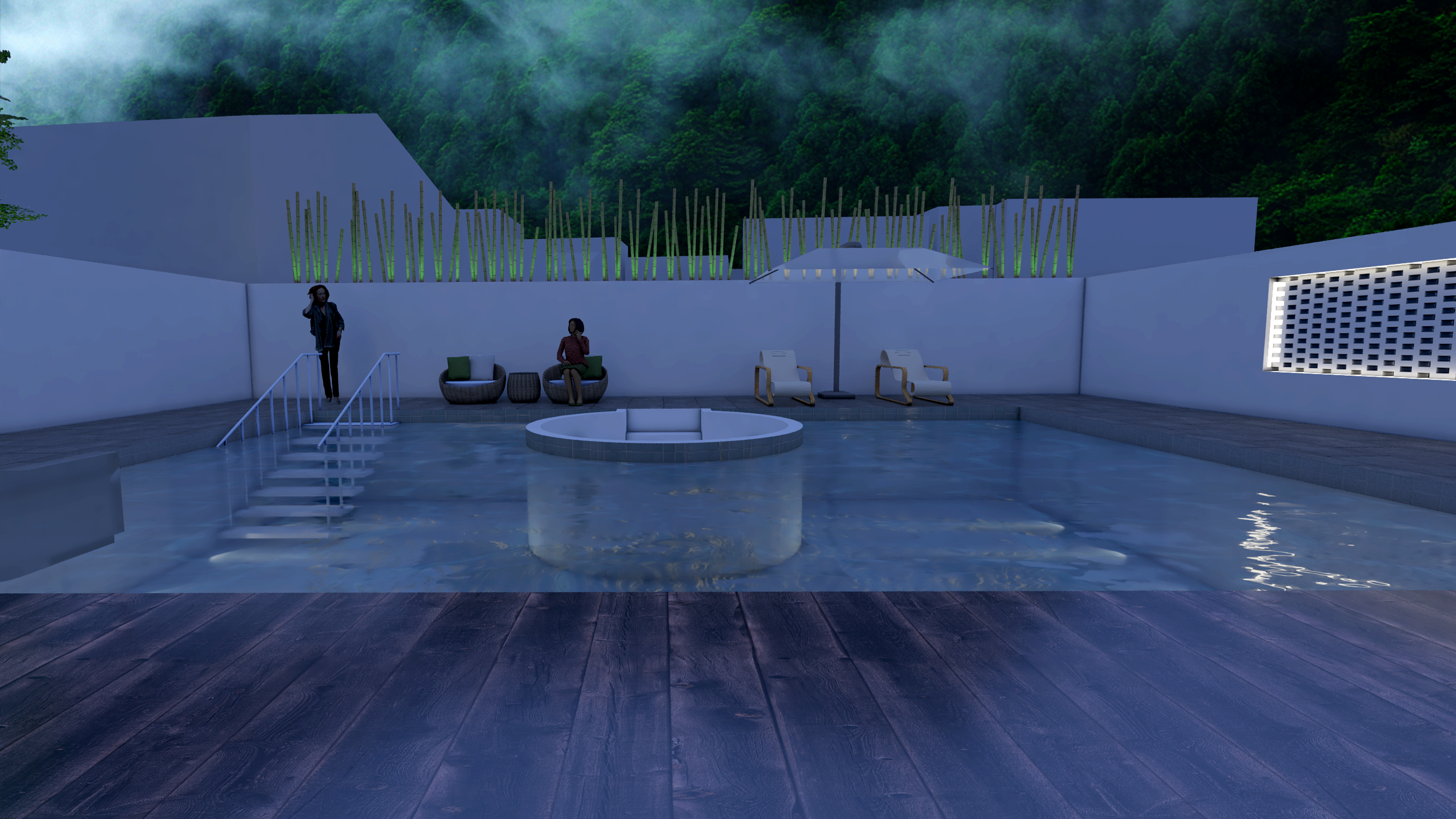 乡居民宿建筑空间一体设计-3