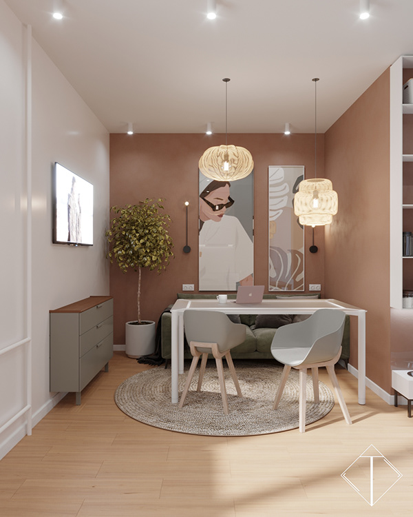 斯堪的纳维亚家庭住宅丨乌克兰基辅丨Ahnesa Snisar,Illia Snisar-21