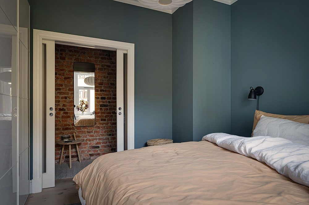 瑞典 69 平米非标准空间公寓设计-16