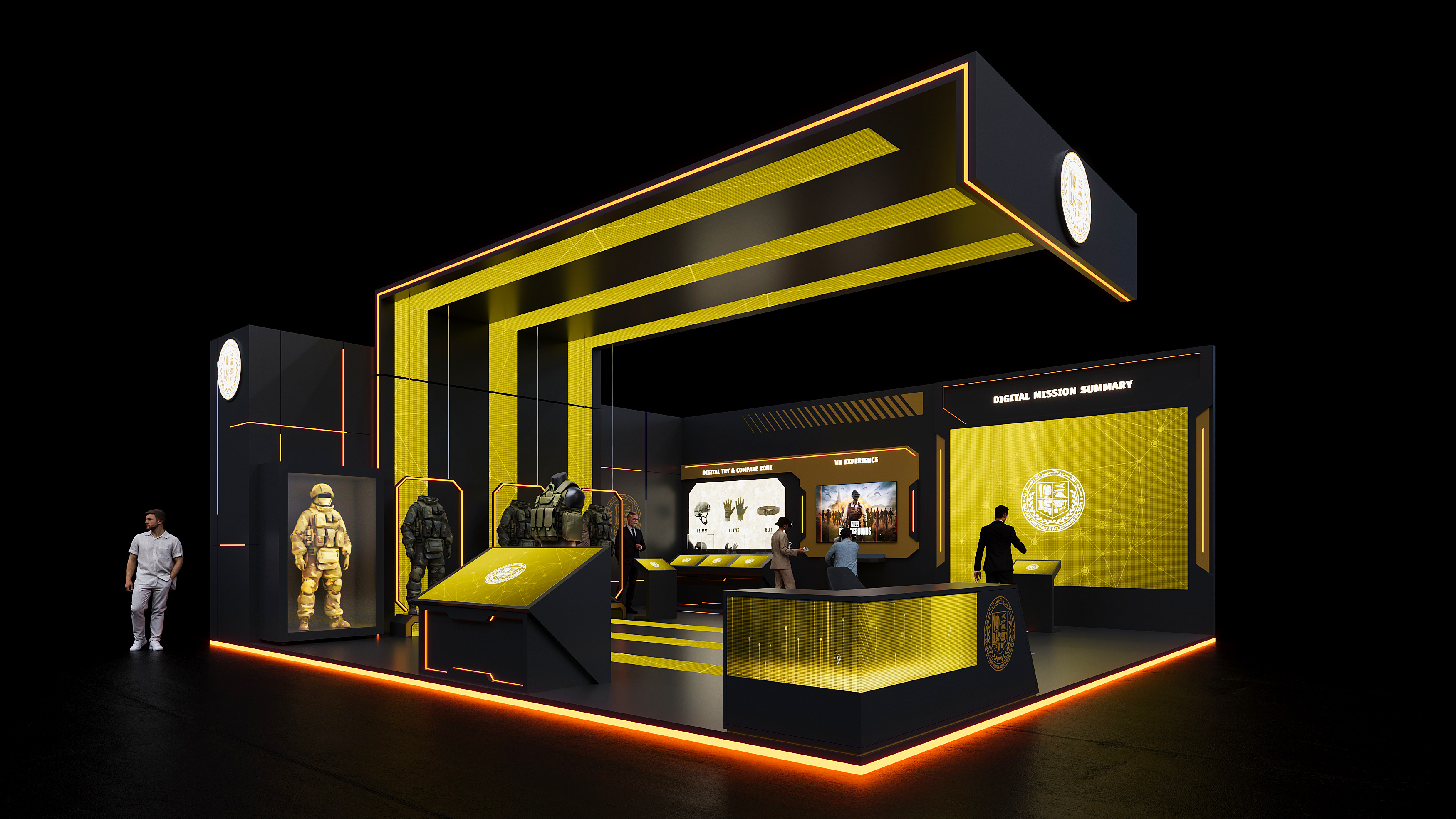 Design concept for MUAF@Saudi Defence Show 2026-1