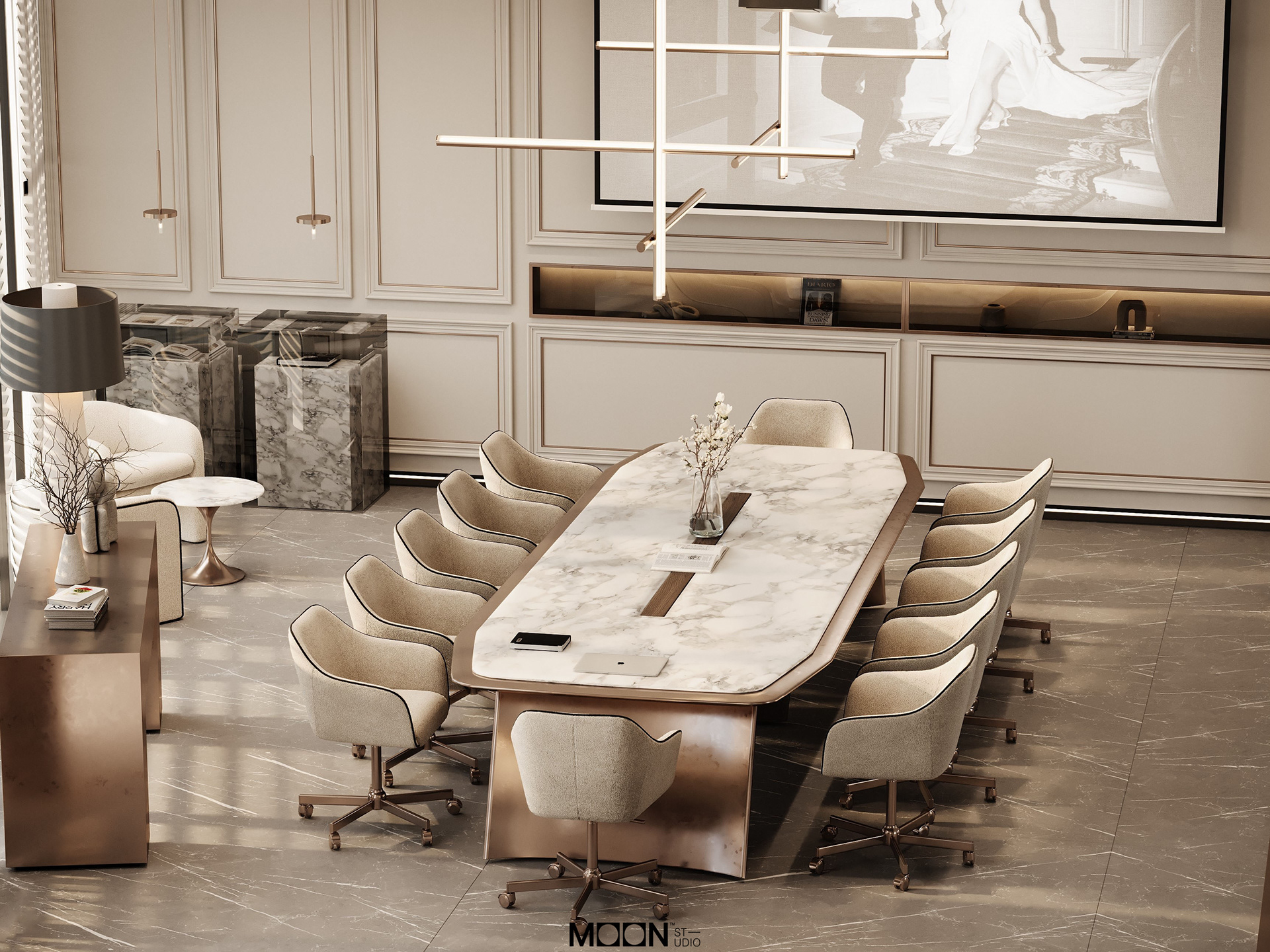 会议室设计丨Moon Studio-11