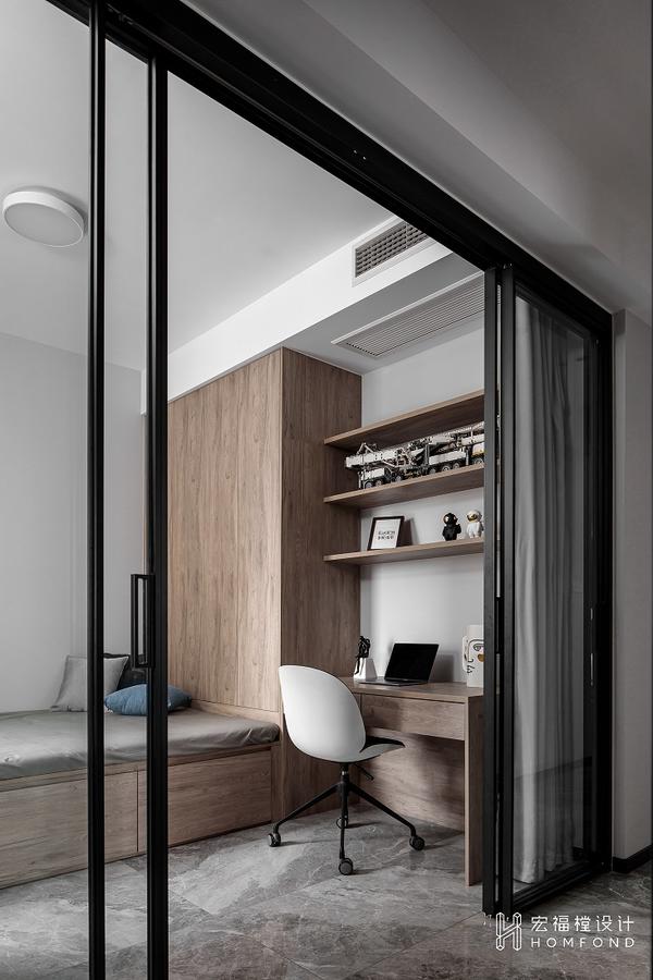 成都金地天府现代家居，四室两厅全案设计-23