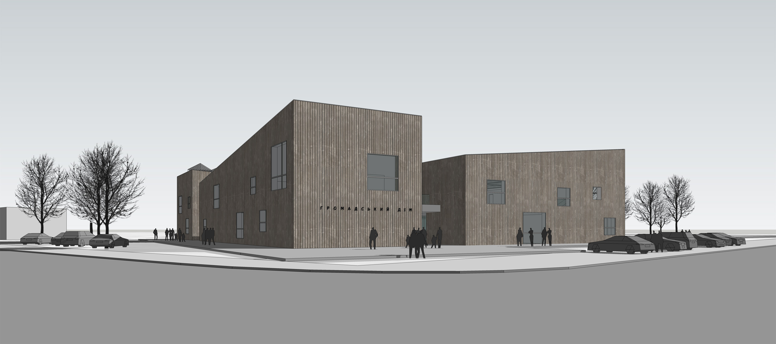 HROMADSKY DIM（社区建筑项目）丨乌克兰丨Yurima Architects-12