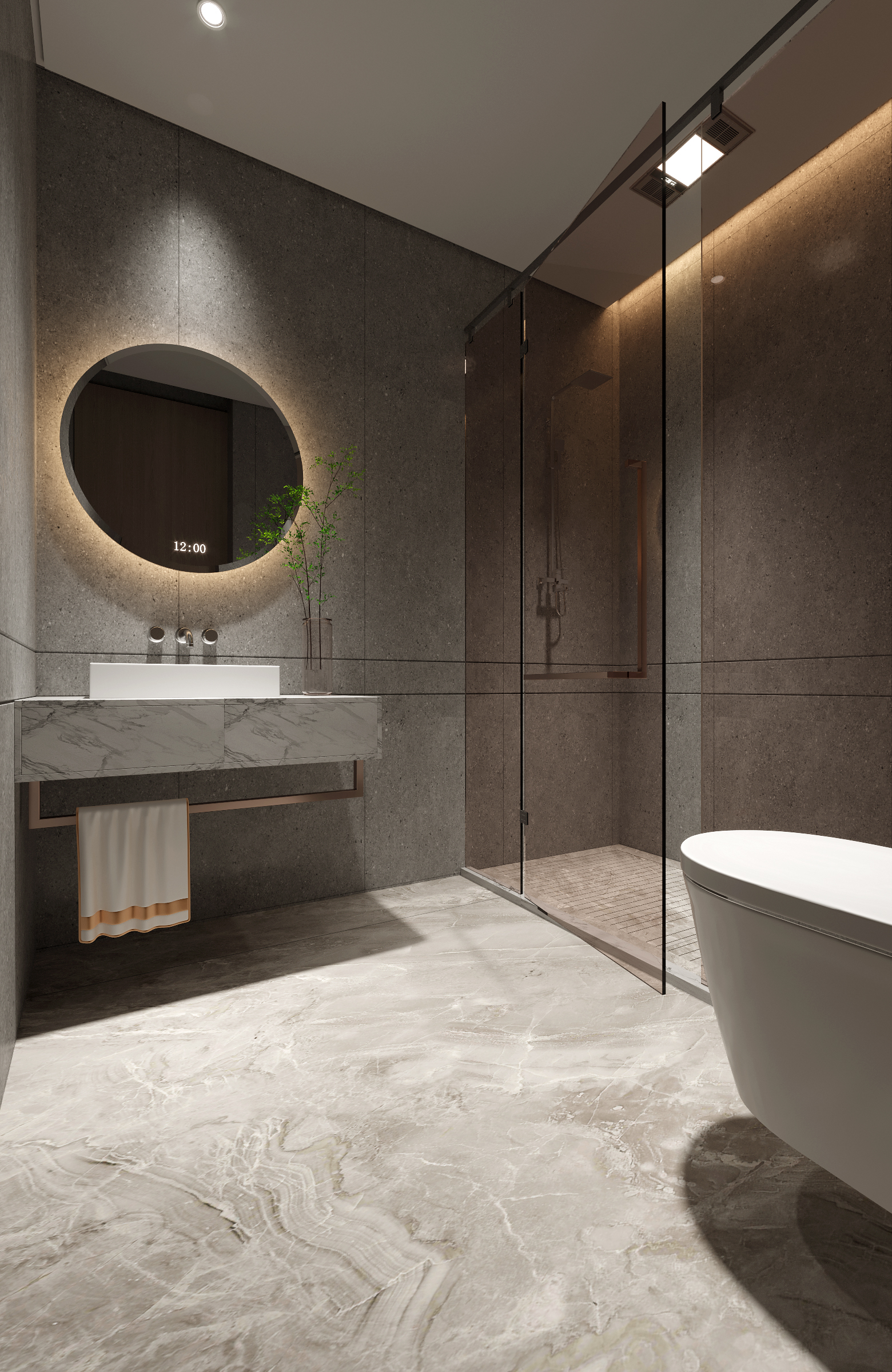 西洲棠舍叠墅 · 现代简约别墅设计丨hao123 集锦-17