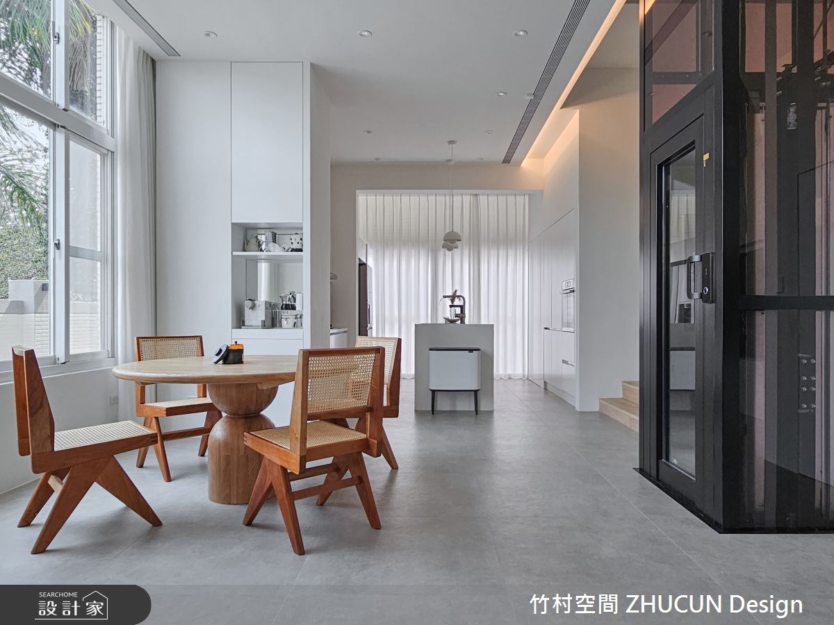 竹村·28享。日·136坪简约风毛坯屋透天别墅丨竹村空间－设计家Searchome-4