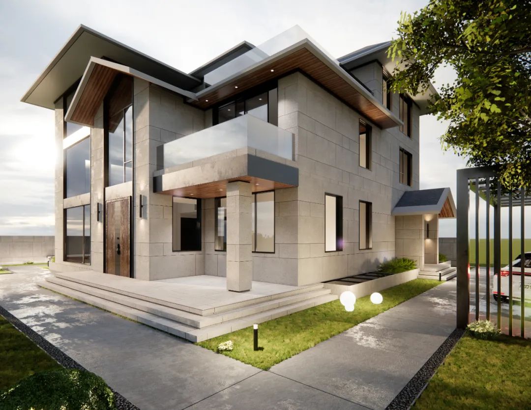 杭州富春江花苑奢华私人别墅豪宅 住宅设计丨中国杭州丨OTL 本体建筑空间设计-43