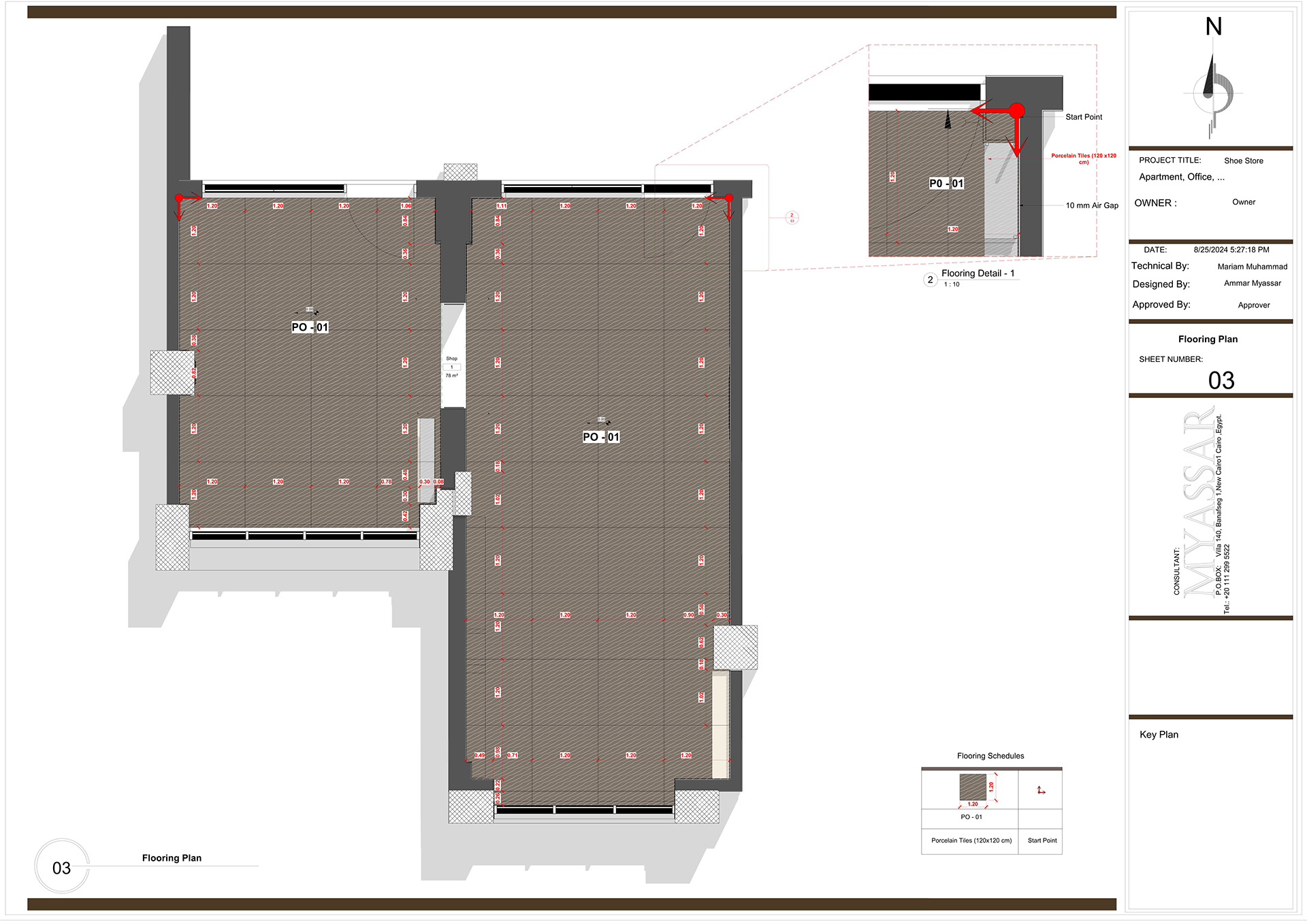 车间技术图纸丨EgyptCairo-8