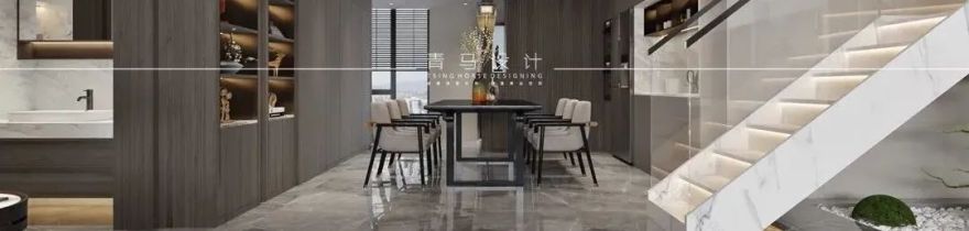 景寓学府新中式禅意复式住宅丨青马别墅空间设计-22