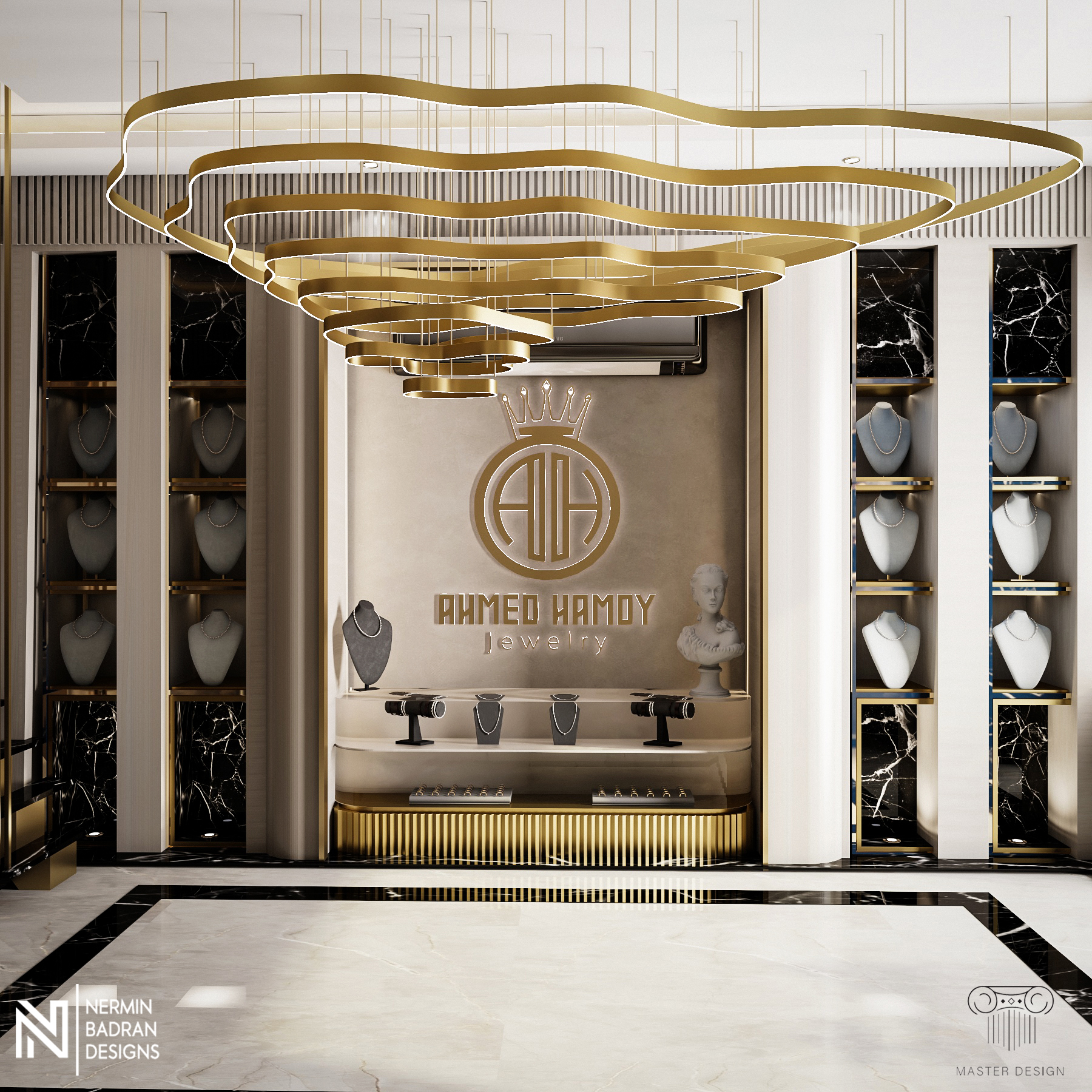 Jewerly shop design &Façade Design (Draft 01)-0