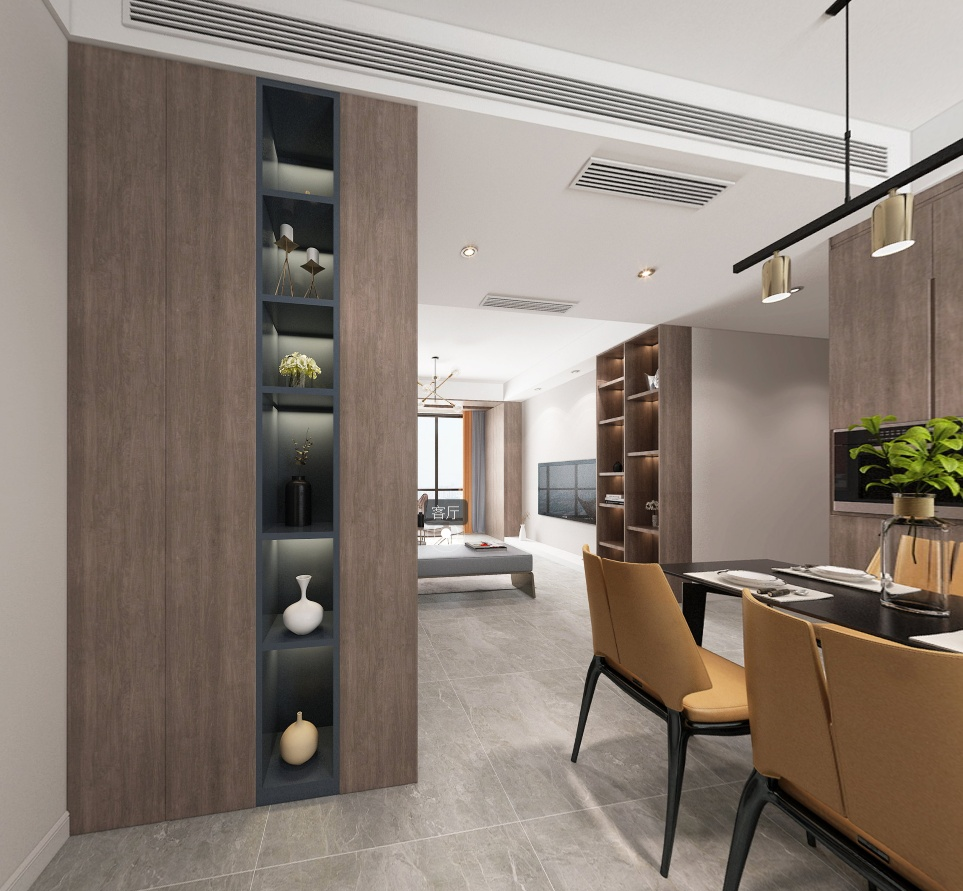 现代北欧家居,开放式餐厨空间,温馨舒适-2