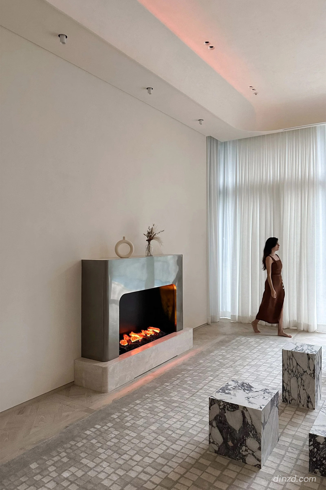 Bean Buro丨700㎡山顶宅邸 · 去符号化的奢华-4