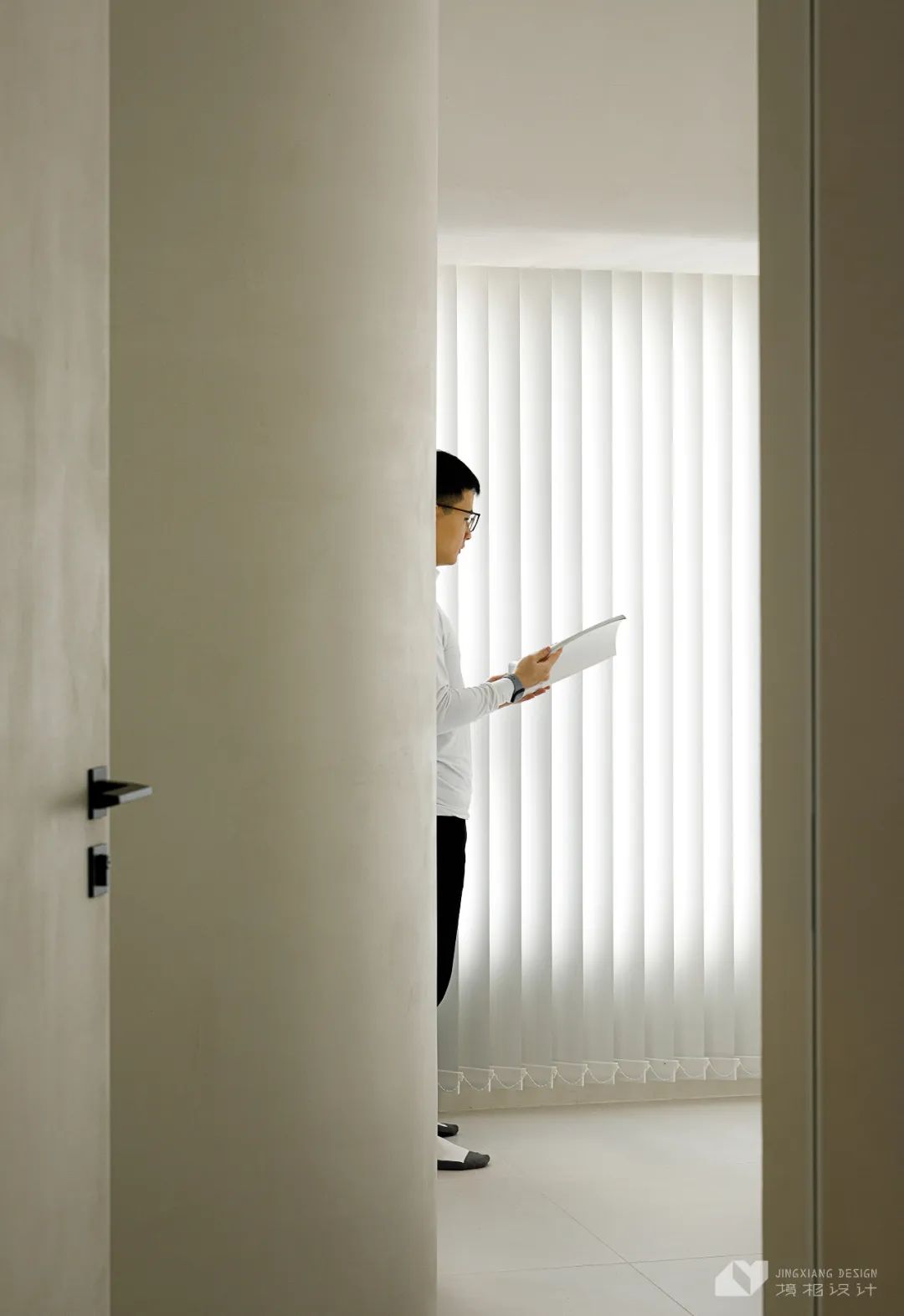 璞境 · 简约奶油侘寂风,纯净空间的艺术探索丨中国深圳丨深圳境相设计-67