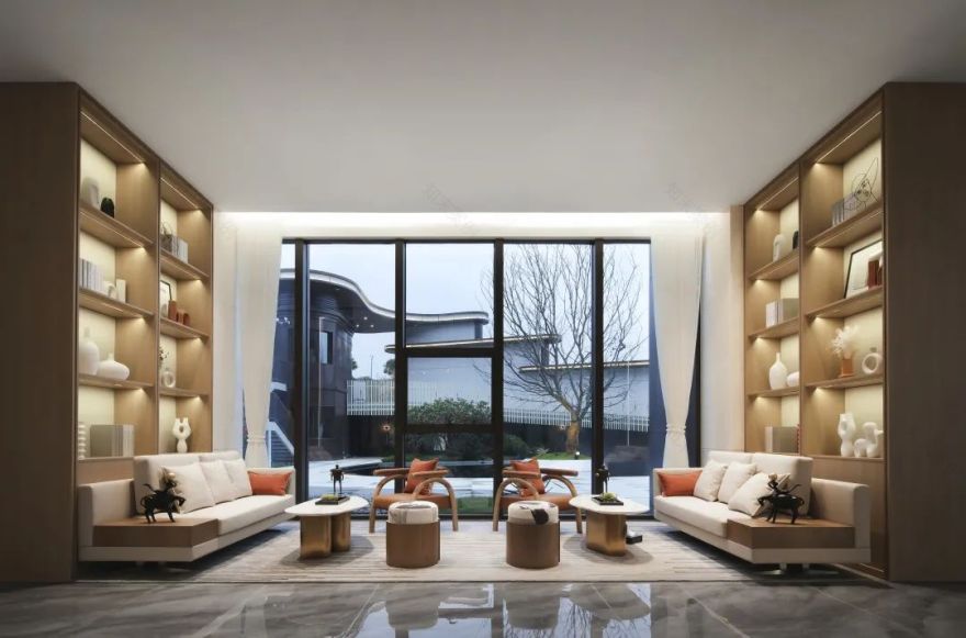 宜昌龙岛三号售楼处软装设计丨中国宜昌-35