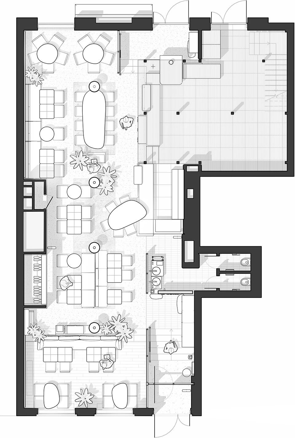 莫斯科DI NULLA餐酒馆丨俄罗斯莫斯科丨DA bureau-56