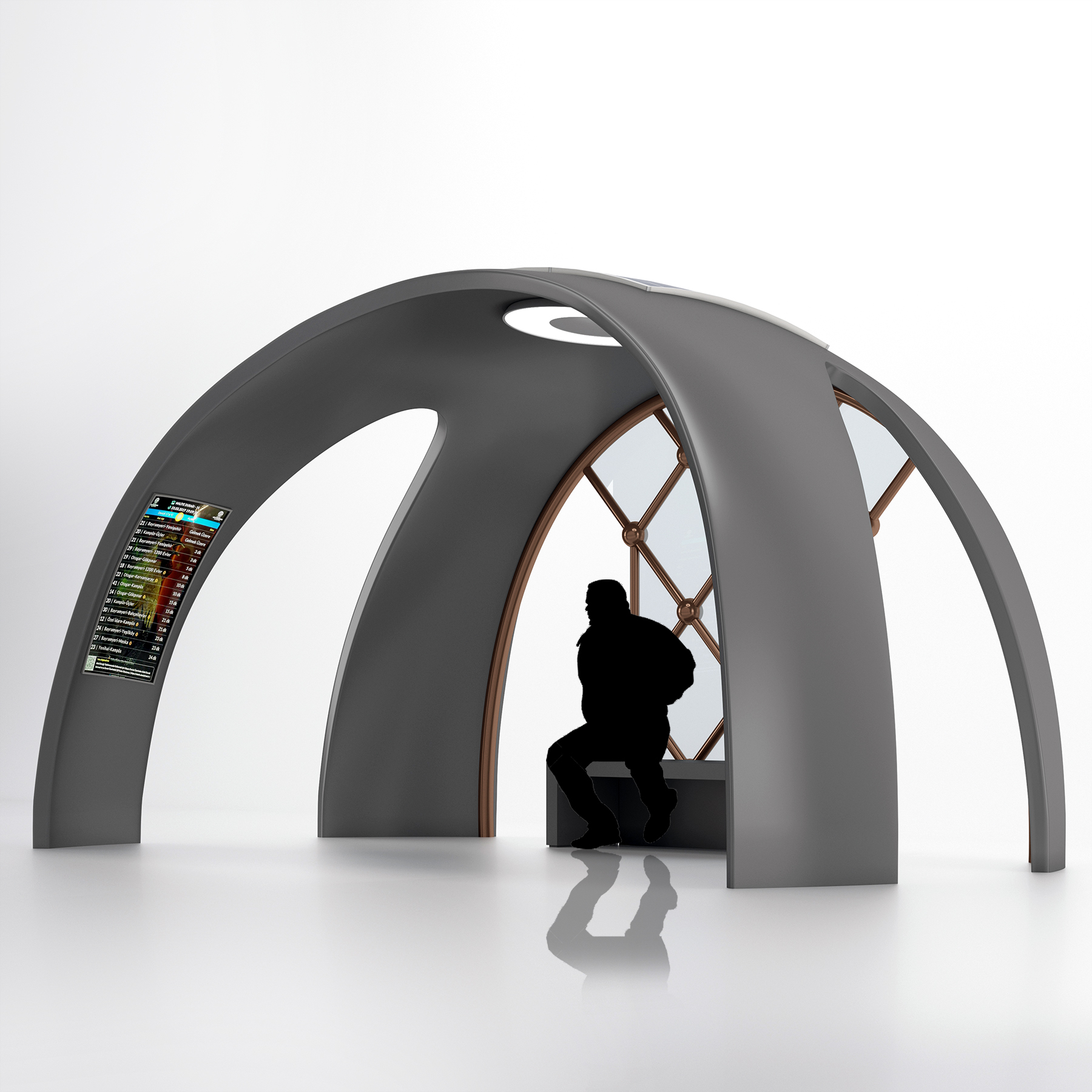 Hittite Sun 公交站设计丨土耳其安卡拉丨Prof. Dr. Kemal Yıldırım-6