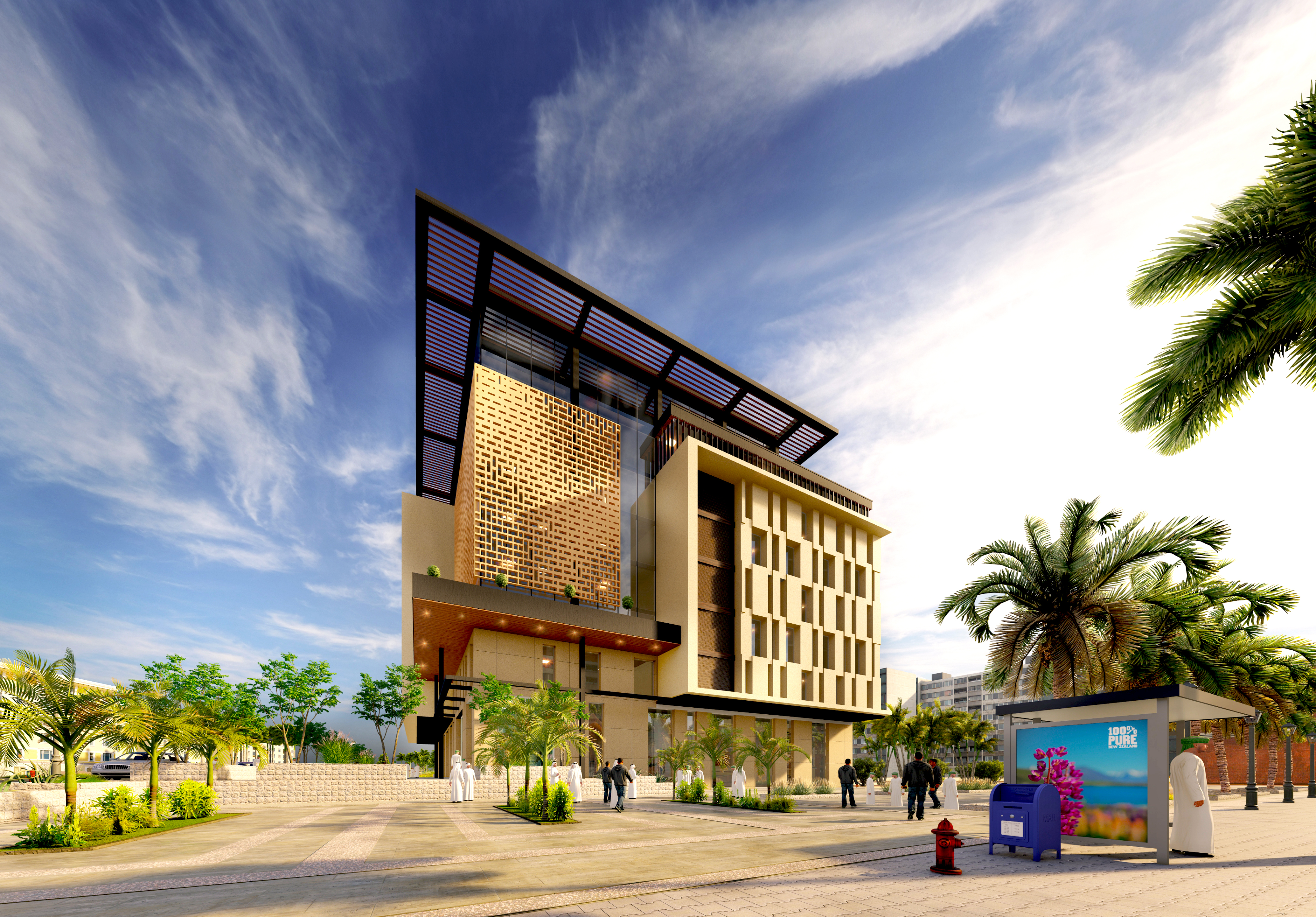 塔吉马斯喀特办公室丨阿曼丨SOLOMON ARCHITECTS  AQAR OMAN-18