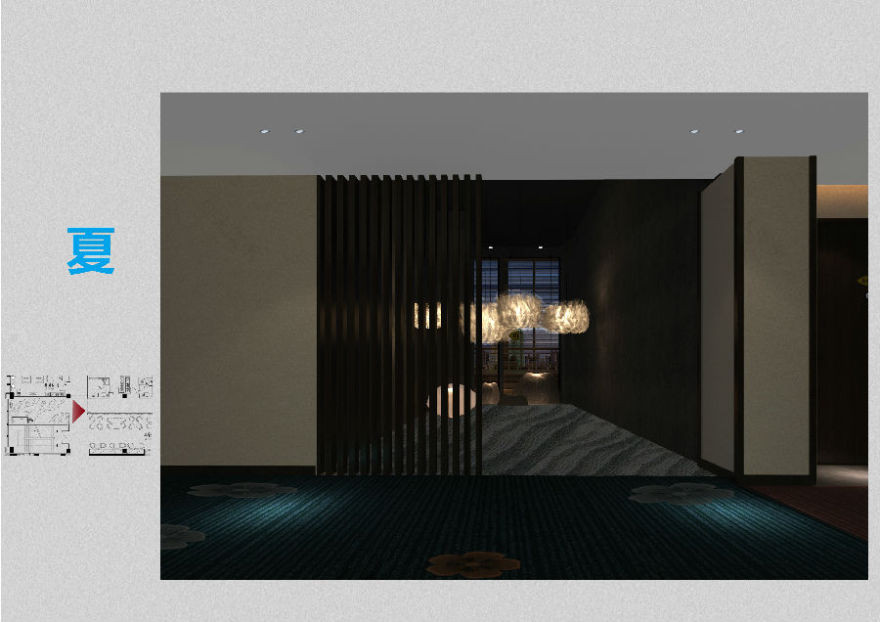 上海博仁设计精品酒店装饰装修效果图施工图设计-11