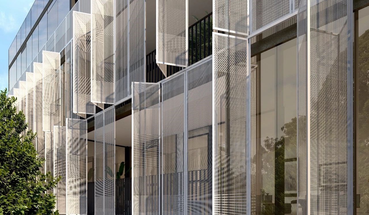 墨尔本 St Boulevard 项目,高科技定制窗户打造城市园林建筑-23