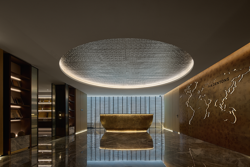 北京大成(杭州)律师事务所云端接待中心丨中国杭州丨中赫空间设计-9