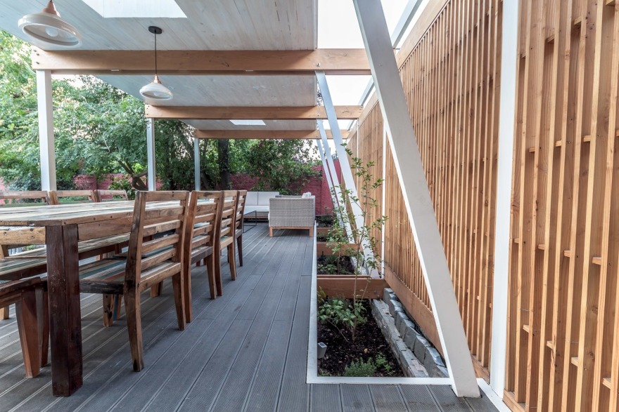 绿意盎然的多功能 Pergola Pavilion-57