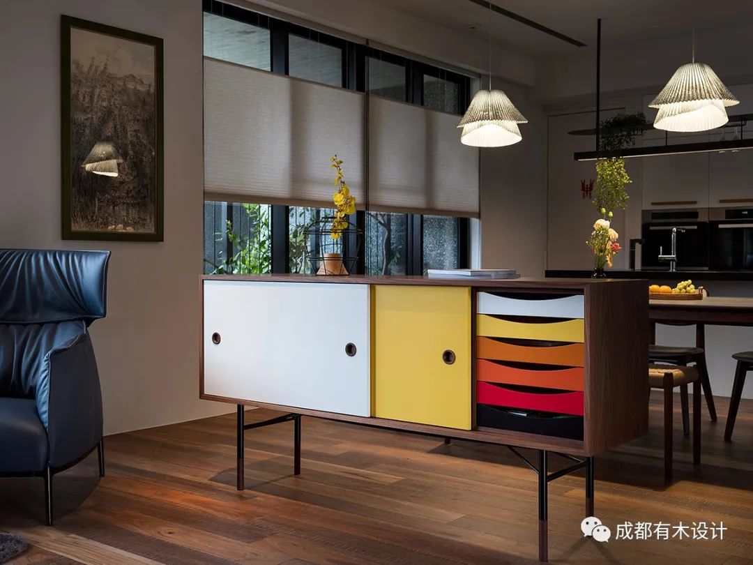 现代原木感混搭居所丨大墨-50