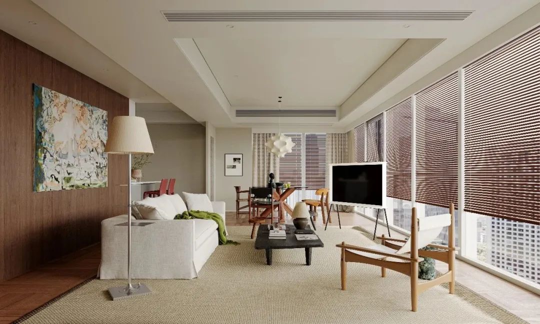 世豪翡丽大平层 · 自然舒适的现代家居设计丨中国成都丨上海胤尊-12