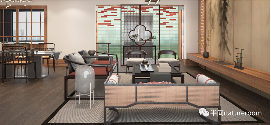 贵阳天麓壹号诗意中式住宅设计丨中国贵阳丨上海半间设计贵阳分公司-20