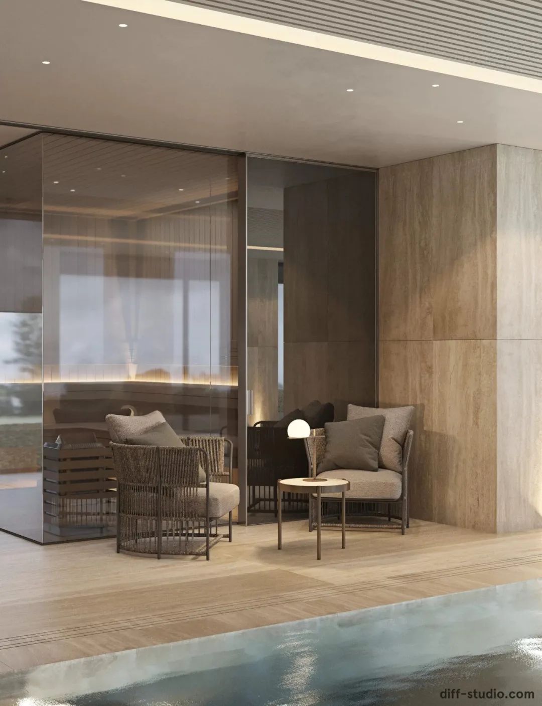 乌克兰基辅 1600㎡新古典奢华大宅丨Diff.Studio-97