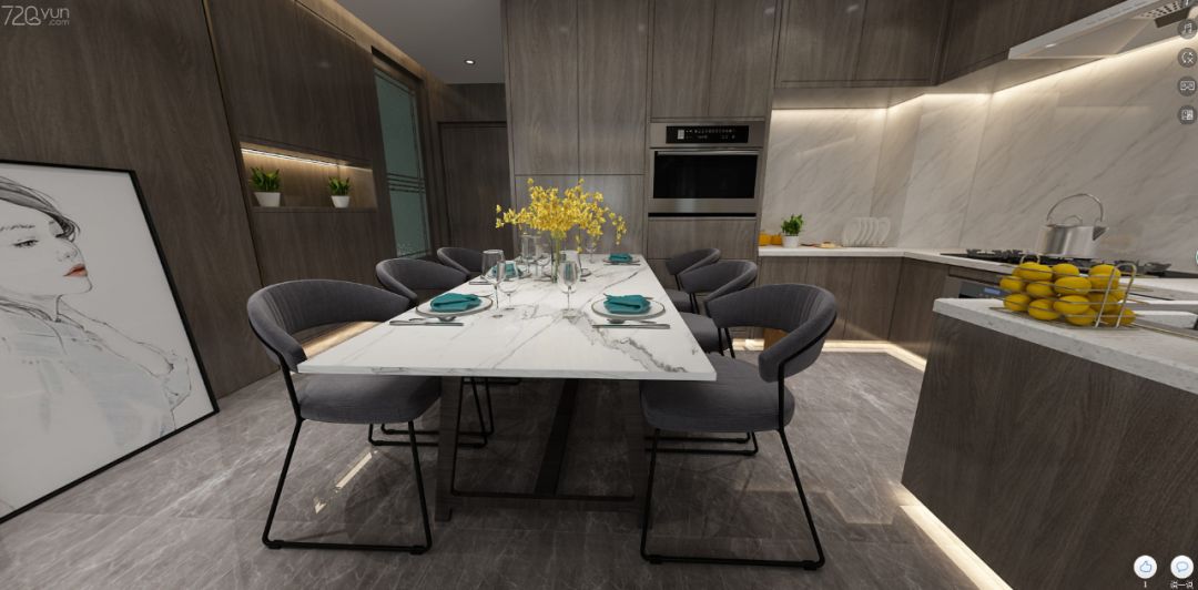 现代轻奢海天名城,120 平品质生活空间-30