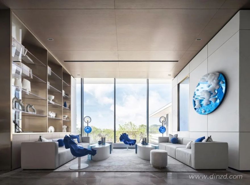 星辰大海,元禾大千的奥园鼎新海樾岚庭销售中心设计之旅-39