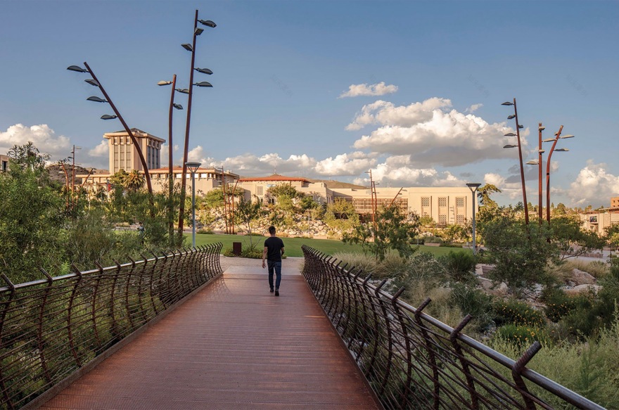 德克萨斯大学埃尔帕索分校改造丨美国埃尔帕索丨Ten Eyck Landscape Architects,Inc-29