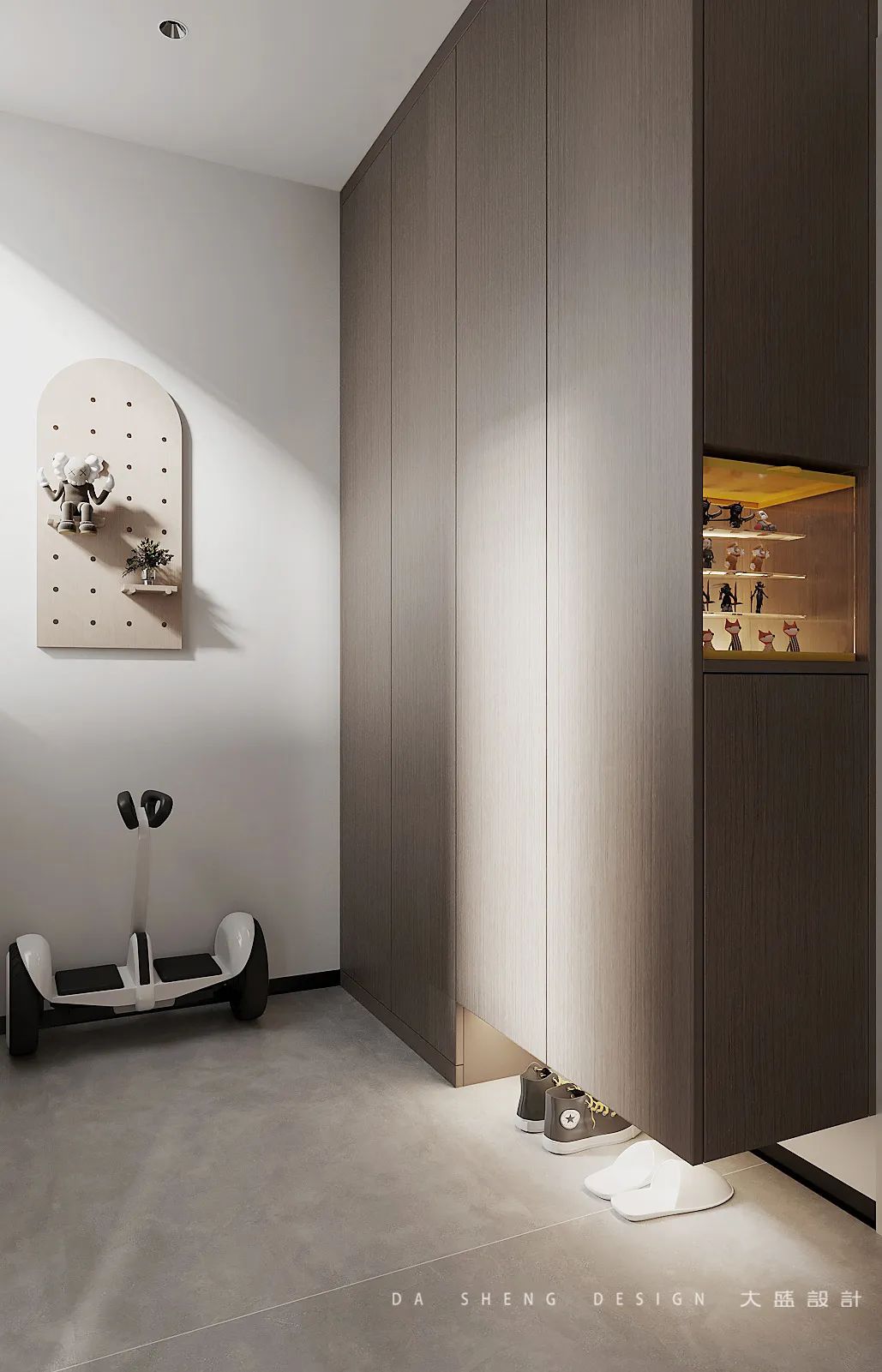 金湖帝景 · 咖系简约风住宅设计丨中国南宁丨大盛设计事务所-9