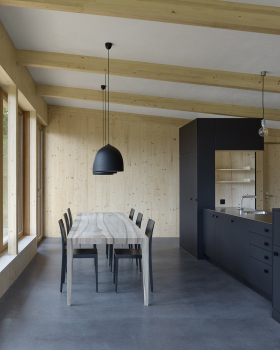 瑞士绿色坡地住宅丨Clou Architekten