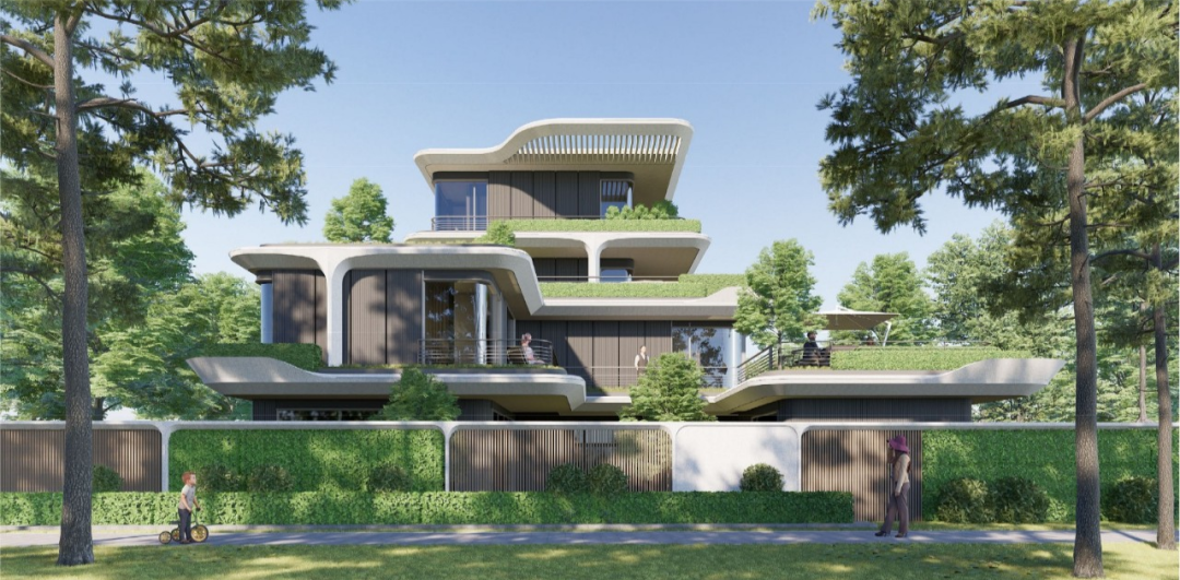 西安海逸长洲,西安融创揽月府丨中国西安丨UNA协和建筑,GOA大象设计,gad杰地设计-109