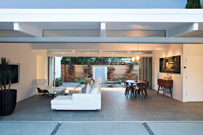 加州帕洛阿尔托美国传统埃希勒住宅翻新-15