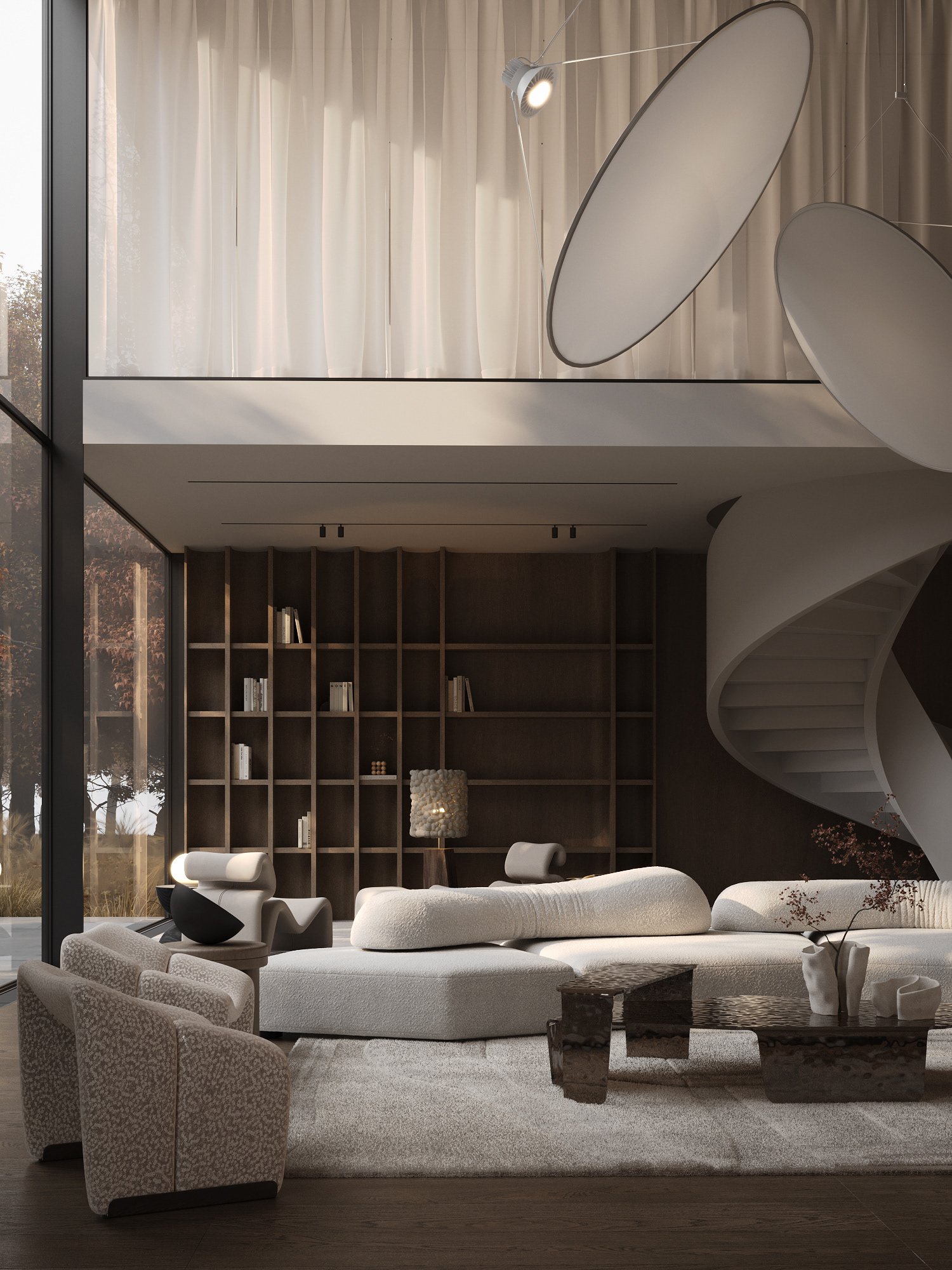 "AUTUMN SCENERY" LIVING ROOM-2