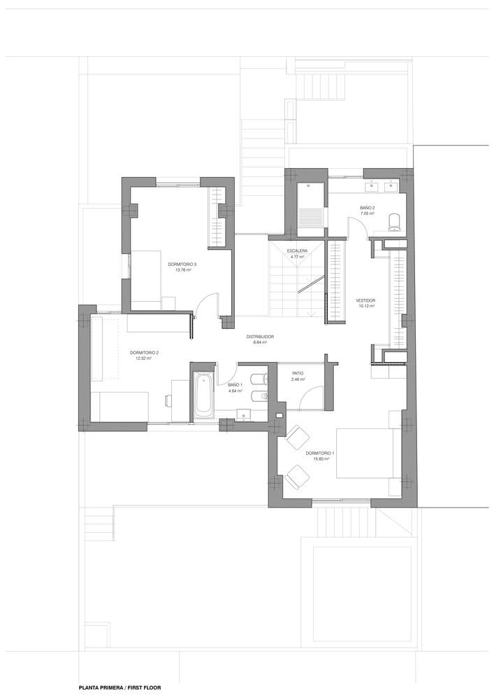 西班牙 A&N 别墅 | 空间与光的游戏-37