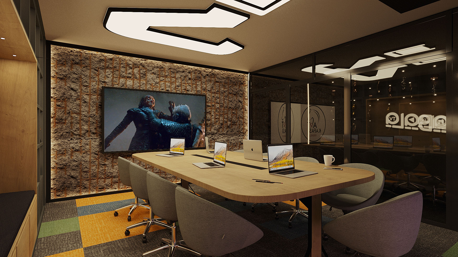 夹钳办公室会议室丨HATİCE AKARSU-5