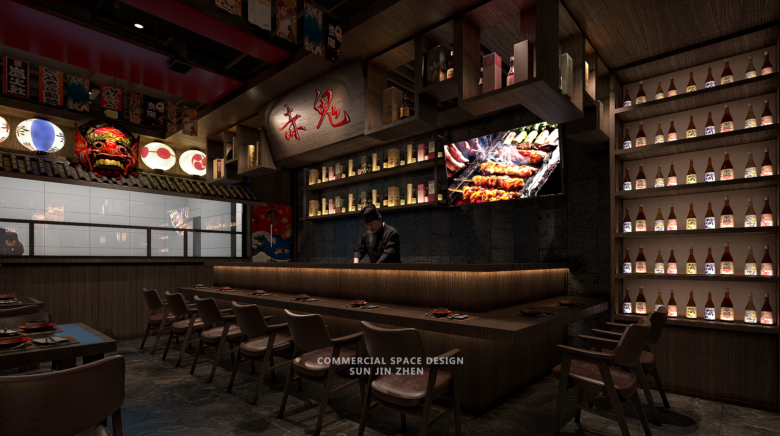 北京金宝街赤鬼横丁串烧酒场丨中国北京丨孙金甄（北京）室内建筑设计有限公司-14