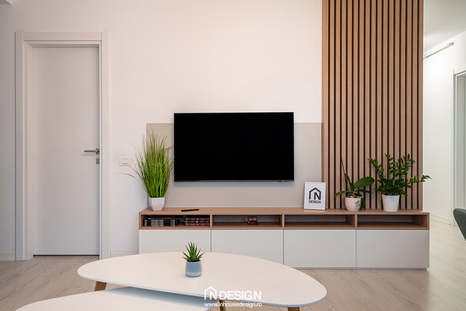 布加勒斯特91·5㎡三居室公寓斯堪的纳维亚风格装修丨罗马尼亚布加勒斯特丨In House Design-11