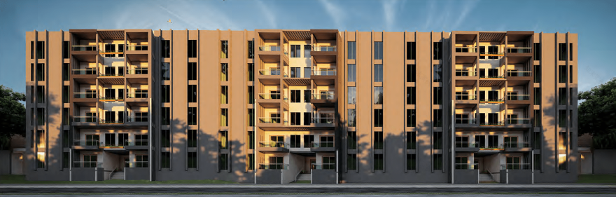 住宅街区设计项目丨Ain Shams大学工程学院城市设计与规划系-33